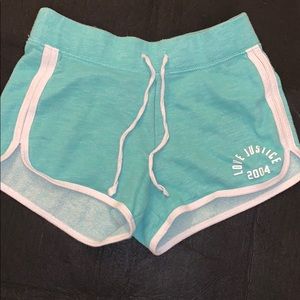 Justice Girls active wear shorts sz 10